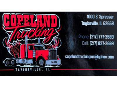 Copeland Trucking Laid Back on I-55 Truck Show Sponsor Copeland Trucking Laid Back on I-55 Truck Show Sponsor